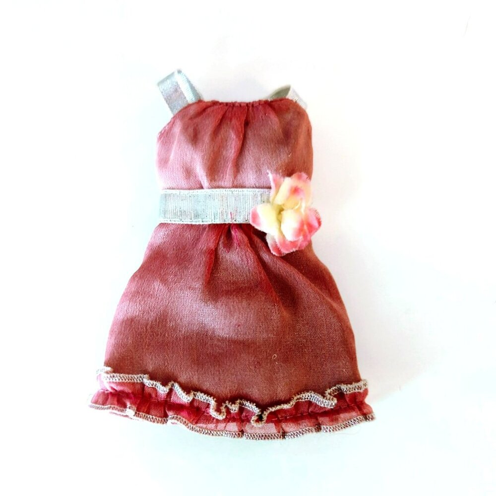 Barbie Doll Clothing 2008 Fashion Fever Disco Ball Pink Silver Mini Dress N7468